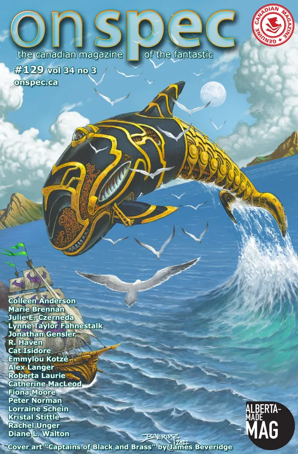 On Spec Magazine (Issue #129 Vol. 34 no. 3) cover